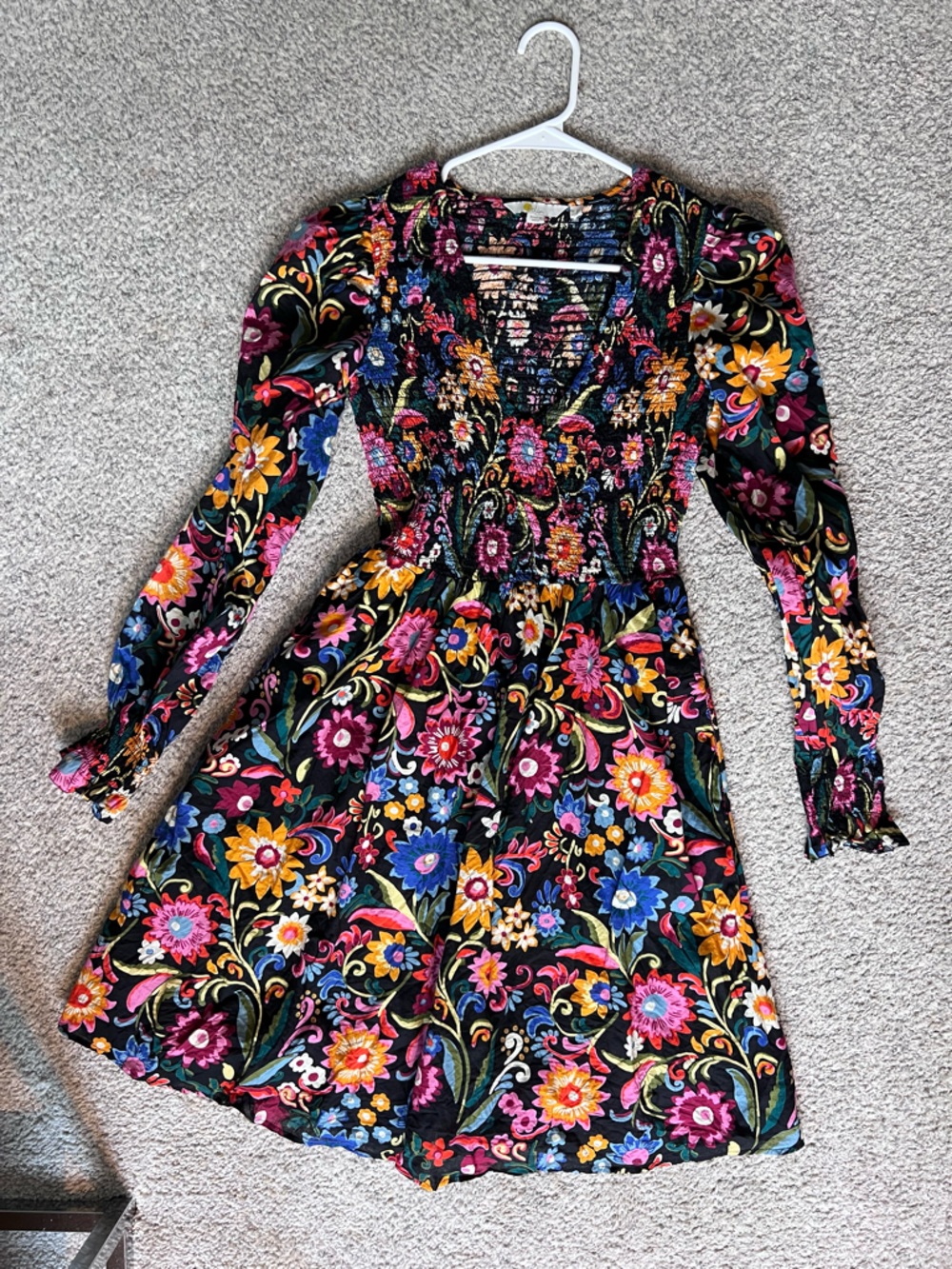 Boden Multicolor Floral dress 4L